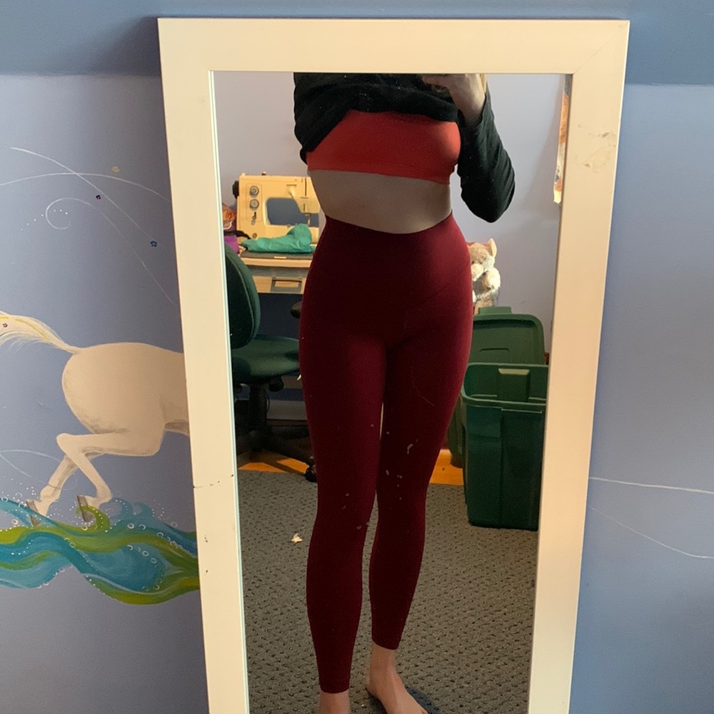 Red Aerie Real Leggings